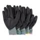 Latex Crinkle Coated Labor Protective Construction Industrial Safety Work Gloves