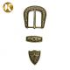 25mm 3 Sets Zinc Alloy Buckle For Festival Dress With Exquisite Carving
