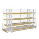 Adjustable Modern Supermarket Shelf Rack 80kg/ Layer
