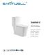 Sanitary Ware Bathroom Ceramic Water Closet One Piece Wc Toilet SWM8615