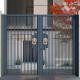 Security Design Villa Front Aluminum Gate Anti Theft Door Art Courtyard Aluminium Pedestrian Gate