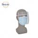 Half Size 2.3cm 43g Multifunctional Transparent Face Shield