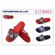 Summer Beach Outdoor Sports Sliders Footwear Flat PVC Red Sole