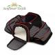 46x28x26cm Expandable Soft Foldable Dog Carrier Oxford Cloth Airline Approved