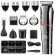 6in1 Skinsafe Cordless Hair Clippers Set , Shockproof Men'S Hair Cutting Kit