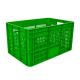 Customized Color Mesh Turnover Crate for Durable and Organized Vegetable Transportation