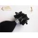 22 Inch Micro Ring Hair Extensions for sale - 55 CM 1.0 Gram Black Micro Linked Hair Extensions For Sale