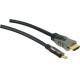 MINI M / M HDMI male to HDMI male CABLE Electric Wire Cable gold plated OEM