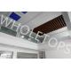 2.5mm Matt White Powder Coated Aluminum Solid Panel With Light Cover