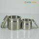 Durable Planetary Ball Mill Jar 304 Stainless Steel Bowl 100ml 74*68*7mm