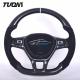 OEM Carbon Fiber Steering Wheel VW MK7 Lamando Scirocco Black Alcantara