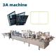 250m/min Speed PLC Core Components CQT-800BS Automatic Book Cover Side Pasting Machine