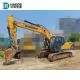 Video Outgoing-Inspection Provided Korea Hyundai R215VS Excavator Used for Engineering