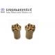 Forging Tungsten Carbide Rock Drill Bits Anti Rust For Piling Construction
