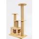 OEM & ODM Luxury Wooden Cat Climbing Tree Furniture Safety Stairs Pet Rise Bed