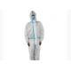 Breathable Film Laminated Disposable Protective Gowns Suit Non Woven fabric