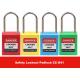 4mm Thin Stainless Steel Keyed Differ Safety Lockout Padlocks for Industrial