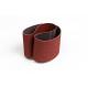 Aluminum Oxide 75mm x 457mm Sanding Belts With Full Resin , Close Coated