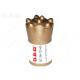 Diameter 36mm Taper Button Bit Small Size Rock Drill Bit With 7 Buttons