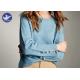 Social Audit Sweater Supplier Womens Knit Pullover Sweater Cuff Slit Pearl Decoration