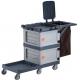 Lockable Safebox Housekeeping Janitorial Cleaning Carts