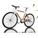 26 Fixed Gear Aluminum Bamboo Mountain Bike