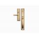 Amertop brass Escutcheon HandleSet Front Door Entry Handle and Deadbolt Lock Set Single Cylinder