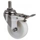 90kg Maximum Load Stainless 4 Threaded Brake Tpa Caster S3444-23 for Industrial