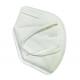 Non Woven Fabric Face Mask Kn95 , White Disposable Respirator Mask