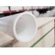 Industrial Grade White Moulded PTFE Tube / 100% Virgin PTFE Pipe Smooth Surface