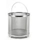 Home Brewing Equipment Grain Stainless Steel Hop Basket 0.5mm Thickness