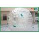Inflatable Gladiator Game Giant Human Hamster Ball Round Clear Customized For Rental