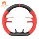 Soft Athsuede Embossed Steering Wheel Cover for Audi A5 Quattro 2011-2016 RS5 RS7 SQ5
