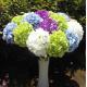 UVG Wholesale Silk Flowers from China Beauty Artificial Hydrangea Ball Wedding Table Decor