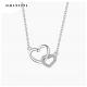 Women's Jewelry Classic 925 Sterling Silver Necklace Heart Necklace OEM