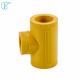 20-110mm Indoor PPR Pipe Fittings Ppr Equal Tee With Long Time Service