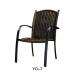 Cast aluminum outdoor leisure furniture table and chair set home garden furniture  (YO-7)