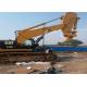 Q345 Steel Excavator Root Ripper Komatsu Excavator Attachments With Nose Protector