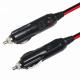 Car Cigarette Lighter Male To Male 10A Fuse Solar Power Cable 12-24volt