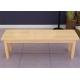 Outdoor Cherry Dining Wood Solid Wood Bench Strong Structure Highly Endurable