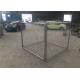 Construction Building Rubbish Cage Brisbane Cage With 2 Gates / Lids