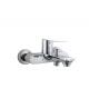 Brass Wall Mounted Shower Mixer With Contemporary Style T9371A