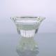 High End Flower Shape Frosted Crystal Bowl Luxury Home Accessories