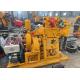 Gk 200 Water Well Drilling Rig For Sample Collecting 295mm Wheels Mounted