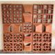 Ventilating Screen Breeze Block Building Materials Red Clay Made In China Manufacturer Bricks Construction Bricks