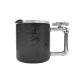 12oz Stainless Steel Tumbler Cups With Gyro Handle Double Wall