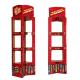 Foldable Flooring Racking Display Cardboard Candy Carton Product POP Store Shelf Display Rack Stand