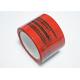 Digital Non - Reseable Tamper Proof Security Tape Multi Size With Serial Number