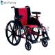 Aluminum Medical Rehabilitation Equipment Walking Assist Folding Manual Wheelchair