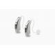 Silver Open Fit Behind The Ear Hearing Aids 25H Personal Sound Amplifiers For Adults With Hearing Loss